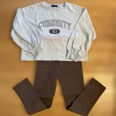 LOVETOXIC トレーナー& dev!rockパンツ　140cm