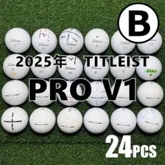 【B69】Titleist PROV1 2025年 白 ロストボール24球のサムネイル
