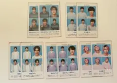 SnowMan 目黒蓮　ラウール　深澤達也　デタカ　厚紙　セット　20枚セット