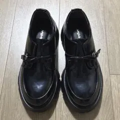 Heather ヘザー　2way マニッシュシューズ　リボン 厚底　Mのサムネイル