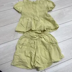 バースデイ セットアップ futafuta 黄色 保育園着 Tシャツ キッズ