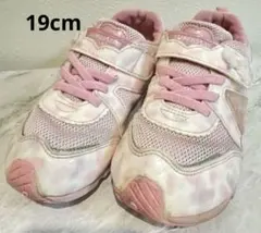 ムーンスター スーパースター ピンク スニーカー　19cm