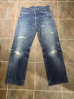 Levi's 米国製　バレンシア　555 201XX デニムパンツ W36のサムネイル