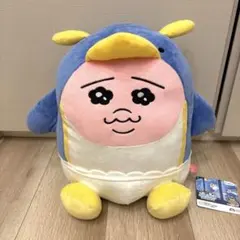 おぱんちゅ 우사기 おぱんちゅ水族館 ペンギンBIGぬいぐるみ 新作タグ付き