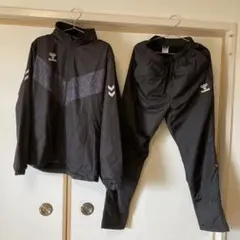hummel ヒュンメル ピステ 上下セット ブラック Oサイズ 상태좋음