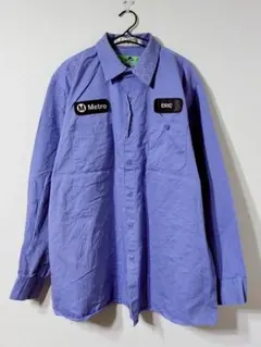 RED KAP レッドキャップ ビッグサイズ METRO ワッペン ワークシャツ