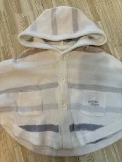 試着のみ⭐︎gelato pique フード付きポンチョ