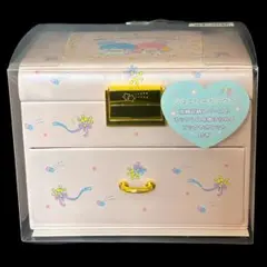ジャンク 昭和レトロ 水森亜土 木製エンゼルオルゴール バレリーナ付き