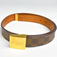 LOUIS VUITTON ダミエ ベルト ゴールド LB1013 サンチュールのサムネイル