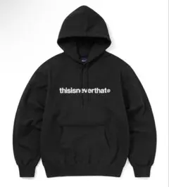 thisisneverthat hoodie パーカー ブラック XL