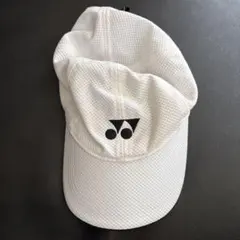 YONEX キャップ ホワイト - メルカリ