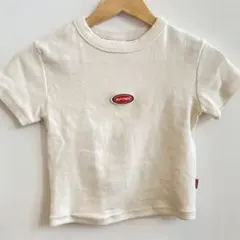 韓国 ALAND エーランド 半袖 Tシャツ アイボリー コンパクトT ミニTのサムネイル