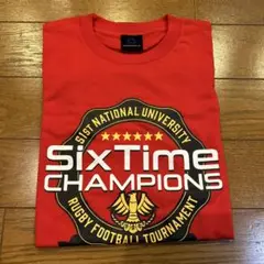 新品未使用　帝京大学ラグビー 6回チャンピオン Tシャツ