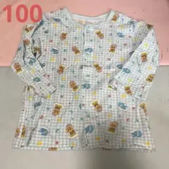 新品　アンパンマン長袖パジャマ　上のみ100センチ