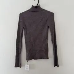 CIAOPANIC TYPYパープル長袖ニット ONEサイズ 抗菌加工