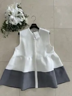 【新品未使用】UNITED ARROWS♡ペプラムニットベスト♡