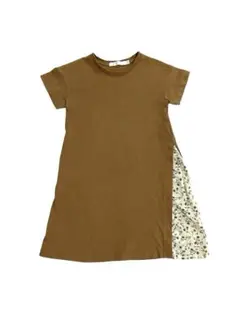THE SHOP TK ブラウンワンピース　小花柄　100cm 子供服のサムネイル