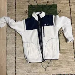 FILA フリースジャケット ホワイト