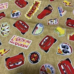カーズ ライトニング・マックイーン 綿生地 はぎれ