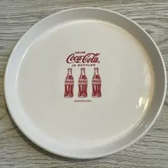 未使用 コカコーラCoca-Cola 陶器製 プレート 中皿 19.5cmのサムネイル