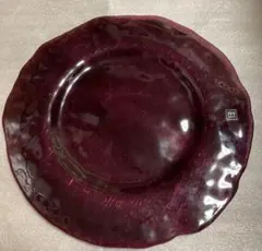 イタリア　IVV ガラスプレート　20cm ３枚　３色　ビンテージ　青　黄　緑 イタリア IVV ガラスプレート 20cm 3枚 3色 ビンテージ 青 黄 緑