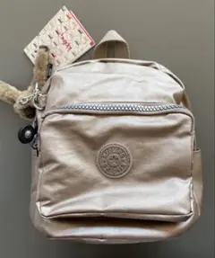 あ*こ様 キプリング　ベージュ ミニリュック