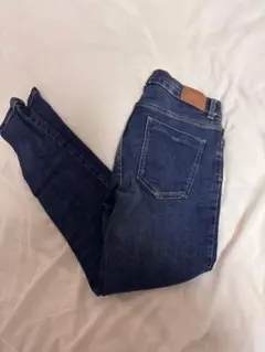 ZARA ダークブルー スキニーデニム USA 4