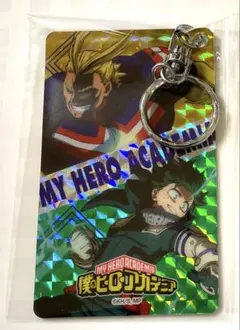 僕のヒーローアカデミア　ヒロアカ トレーディングホログラムカードキーホルダー
