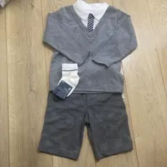 フォーマルセット グレー 100