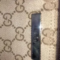 P*e様 GUCCI ベージュ GGパターン ポーチ