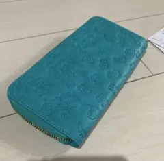 Drug Store's 長財布 ラウンドファスナー　エメラルド　グリーンブルーのサムネイル