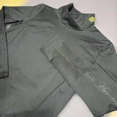 【23区】 ゴルフ　冬用　暖　ハイネック　長袖シャツ 黒　L