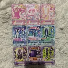 アイカツカード 星宮いちご 霧矢あおい 紫吹蘭