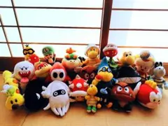 スーパーマリオ　ぬいぐるみ　22体まとめ売り　ゲームキャラクターのサムネイル
