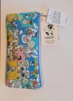 ピーナッツ リバティプリントペンケース（未使用）