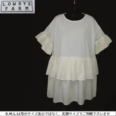 m25292・LL～4L・値下★LOWRYS FARM★半袖チュニックのサムネイル