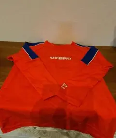 UMBRO 長袖シャツ 蛍光ピンク130cm