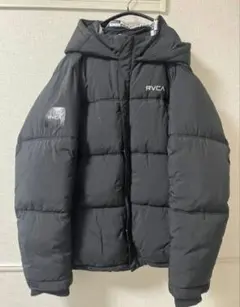 RVCA フード付きダウンジャケット ブラック