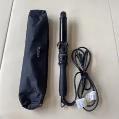 SALONIA カールアイロン ブラック　収納ケース付き　32mm