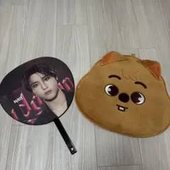 Stray Kids SKZOO クォッカ（ハン） うちわカバー・うちわセットのサムネイル