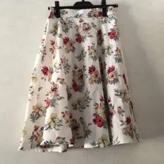 ロペピクニック スカート 花柄 フレアスカート ★数回使用 中古品