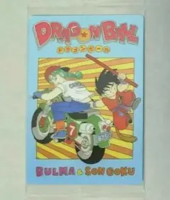 ドラゴンボール イタジャガ ブルマ＆孫悟空 7-27 CR
