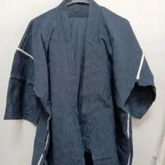 男性用甚平上下、紺色