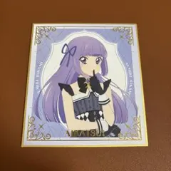 アイカツアイドルコレクションミニ色紙　氷上スミレ