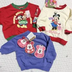 新品　ディズニートレーナー80 リトシー しまむら　クリスマス　お正月　長袖