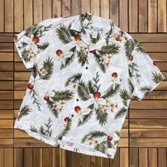 USA製 TWO PALMS アロハシャツ レーヨン オープンカラーシャツ