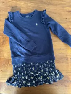 Polo Ralph Lauren フリル付きワンピース 6裏起毛