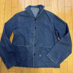 40s Fabram インディゴ ファイヤーマン ワーク ジャケット 英国製