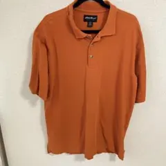 Eddie Bauer ポロシャツ オレンジ Mのサムネイル