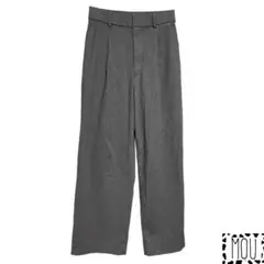 UNIQLO_タックワイドパンツ